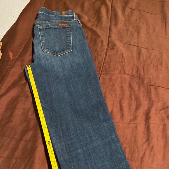 High Rise Skinny Jeans by 7 for all mankind GUC! - Picture 11 of 16